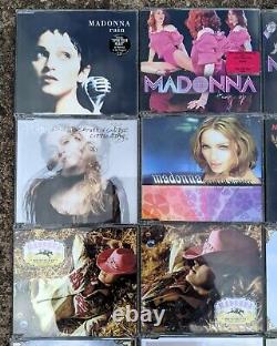 Huge Madonna CD Single Bundle/Job Lot/Collection x28 Deeper, Secret, Erotica