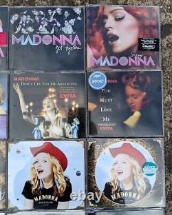 Huge Madonna CD Single Bundle/Job Lot/Collection x28 Deeper, Secret, Erotica