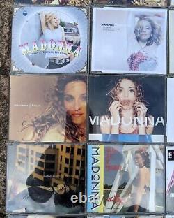 Huge Madonna CD Single Bundle/Job Lot/Collection x28 Deeper, Secret, Erotica