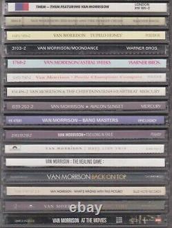 Instant THEM & VAN MORRISON Collection 16 CD Lot 70s 80s 90s Singer Songwriter