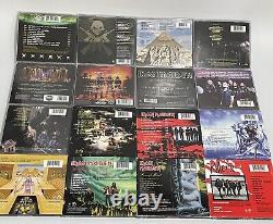 Iron Maiden Lot CD Album Mixed Collection 16 Heavy Metal Rock Music Card Sleeves