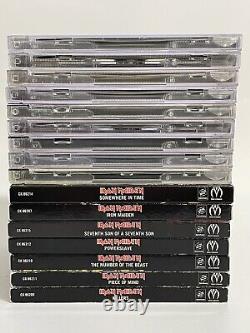 Iron Maiden Lot CD Album Mixed Collection 16 Heavy Metal Rock Music Card Sleeves