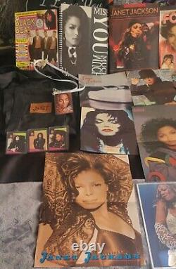 Janet Jackson bundle collection. Very Rare Memorabilia