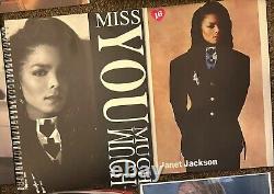 Janet Jackson bundle collection. Very Rare Memorabilia