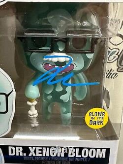 John Oliver Dr. Xenon Bloom 570 Signed Autographed Funko Pop-beckett Bas Coa