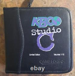 KBCO STUDIO C LIMITED EDITION COLLECTIBLE SET volumes 1-10 VERY RARE 200 made