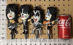 KISS Beer Keg TAP HANDLE Set Of 4 Rock And Roll Band Music