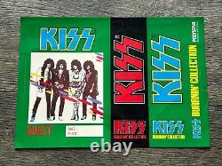 KISS CD Burrnin' Collection Premium Asylum Pass Sticker Sheet Japan Japanese