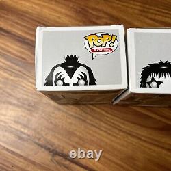 KISS Collectibles 2011 Funko Pop Rocks Series 1 Vinyl Figures Set of 4 HTF