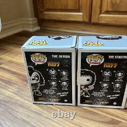 KISS Collectibles 2011 Funko Pop Rocks Series 1 Vinyl Figures Set of 4 HTF