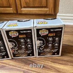 KISS Collectibles 2011 Funko Pop Rocks Series 1 Vinyl Figures Set of 4 HTF