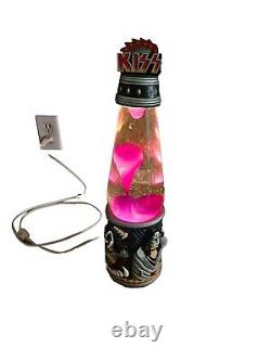 KISS Limited Edition LAVA LAMP (2952/10000) 1999 Vintage Rock Band Collectible