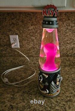 KISS Limited Edition LAVA LAMP (2952/10000) 1999 Vintage Rock Band Collectible