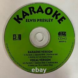 Karaoke Songs Made Famous By Elvis Presley Audio CD VERY GOOD