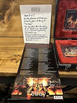 Kiss The Definitive Collection Limited Edition 5CD Guitar Case Box Set