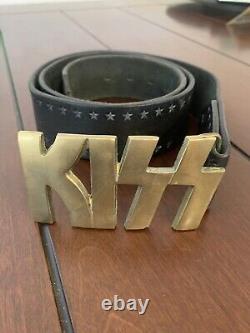 Kiss Vintage Belt WITH Buckle PAUL STANLEY READ