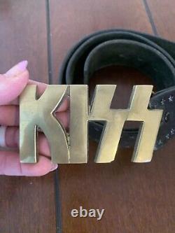 Kiss Vintage Belt WITH Buckle PAUL STANLEY READ