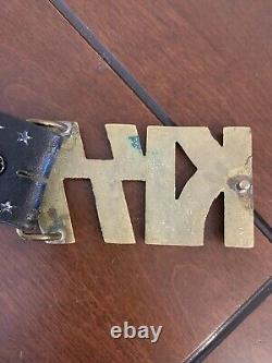 Kiss Vintage Belt WITH Buckle PAUL STANLEY READ