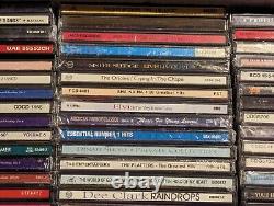 LOT OF 100 CDS Oldies CD Collection MANY SEALED Elvis/Beach Boys/Platters+