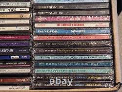 LOT OF 100 CDS Oldies CD Collection MANY SEALED Elvis/Beach Boys/Platters+