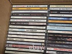 LOT OF 100 CDS Rock/Country/Alternative CD Collection SOME SEALED Huey Lewis+