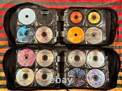 LOT of 425 CDs in Case Logic Classic Rock/Phish/Grateful Dead/Beatles/Floyd MORE