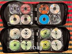 LOT of 425 CDs in Case Logic Classic Rock/Phish/Grateful Dead/Beatles/Floyd MORE