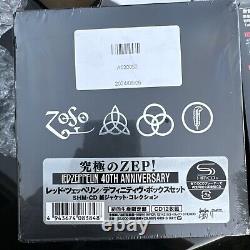 Led Zeppelin Definitive Box Set 12 CDs Limited Edition Paper jacket CD NEW JAPAN