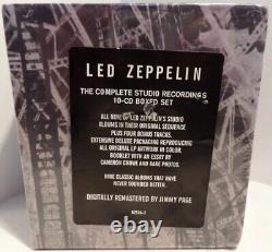 Led Zeppelin The Complete Studio Recordings 10 CD Box Set 1993 Brand New Sealed