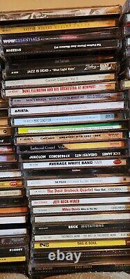 Lot Of (140) CDs Mixed Genres. Rock, Jazz, Funk, RMB. And More