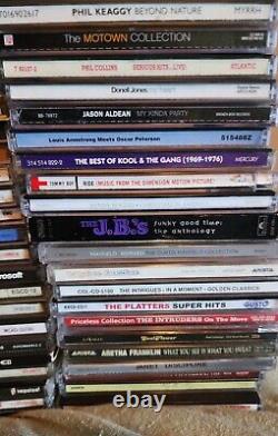 Lot Of (140) CDs Mixed Genres. Rock, Jazz, Funk, RMB. And More