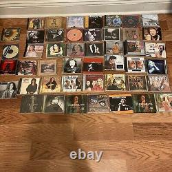 Lot Of 45 CD Collection Country Rock Pop & More Some Cd's Some Signed By Artist