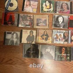 Lot Of 45 CD Collection Country Rock Pop & More Some Cd's Some Signed By Artist