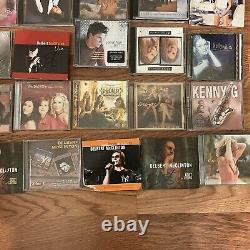 Lot Of 45 CD Collection Country Rock Pop & More Some Cd's Some Signed By Artist