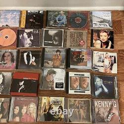 Lot Of 45 CD Collection Country Rock Pop & More Some Cd's Some Signed By Artist