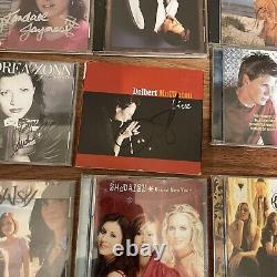 Lot Of 45 CD Collection Country Rock Pop & More Some Cd's Some Signed By Artist