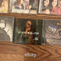 Lot Of 45 CD Collection Country Rock Pop & More Some Cd's Some Signed By Artist