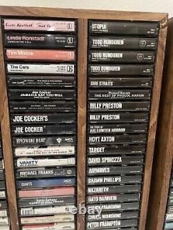 Lot Of 96 Cassette Tape Collection Classic Rock Synth Pop Soul RnB Motown