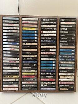 Lot Of 96 Cassette Tape Collection Classic Rock Synth Pop Soul RnB Pop Motown