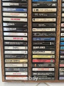 Lot Of 96 Cassette Tape Collection Classic Rock Synth Pop Soul RnB Pop Motown