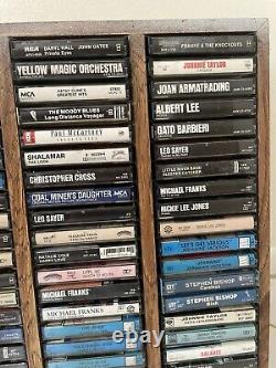 Lot Of 96 Cassette Tape Collection Classic Rock Synth Pop Soul RnB Pop Motown