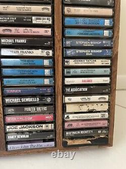 Lot Of 96 Cassette Tape Collection Classic Rock Synth Pop Soul RnB Pop Motown