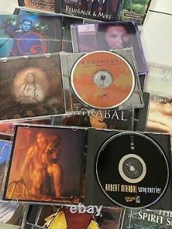 Lot of 110 + Native American First Nations Music CD Collection Rare Tribal Dance