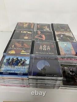 Lot of 110 + Native American First Nations Music CD Collection Rare Tribal Dance