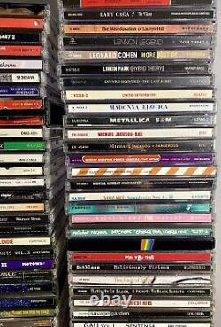 Lot of 144 Music CDs Various Collection Of Mixed Genres