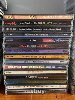 Lot of 144 Music CDs Various Collection Of Mixed Genres