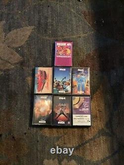 Lot of 7 Classic Old & Gold The Rock Music Audio Cassettes Tape