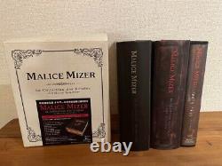 MALICE MIZER La Collection des merveilles CD/booklet+3 DVDs in Music box works