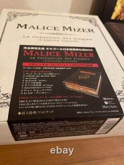 MALICE MIZER La Collection des merveilles CD/booklet+3 DVDs in Music box works