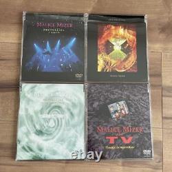 MALICE MIZER La Collection merveilles Super luxurious box withmusic box 3CDs DVDs